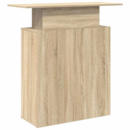 Receptiebalie 100X40X104 Cm Bewerkt Hout Kleurig Sonoma eiken