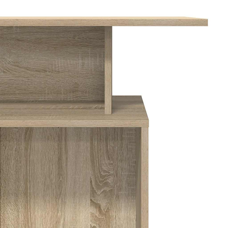 Receptiebalie 100X40X104 Cm Bewerkt Hout Kleurig Sonoma eiken