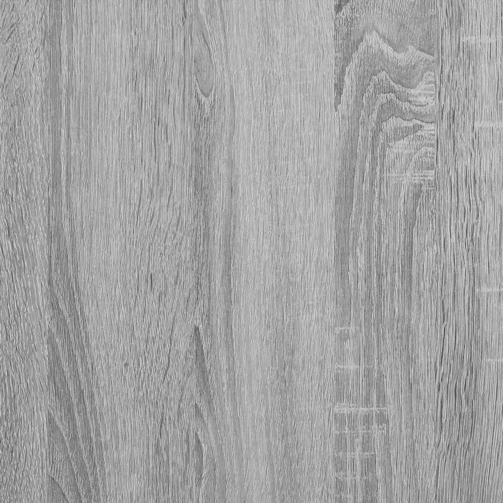 Receptiebalie 100X40X104 Cm Bewerkt Hout Eiken Grijs sonoma