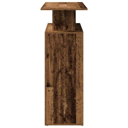 Receptiebalie 100X40X104 Cm Bewerkt Hout Kleurig Oud hout