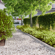 Lawn edging 10 pcs 10x103 cm stainless steel