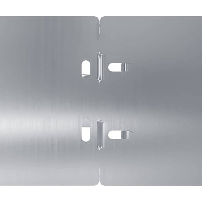 Gazonranden 10 st 10x103 cm gegalvaniseerd staal