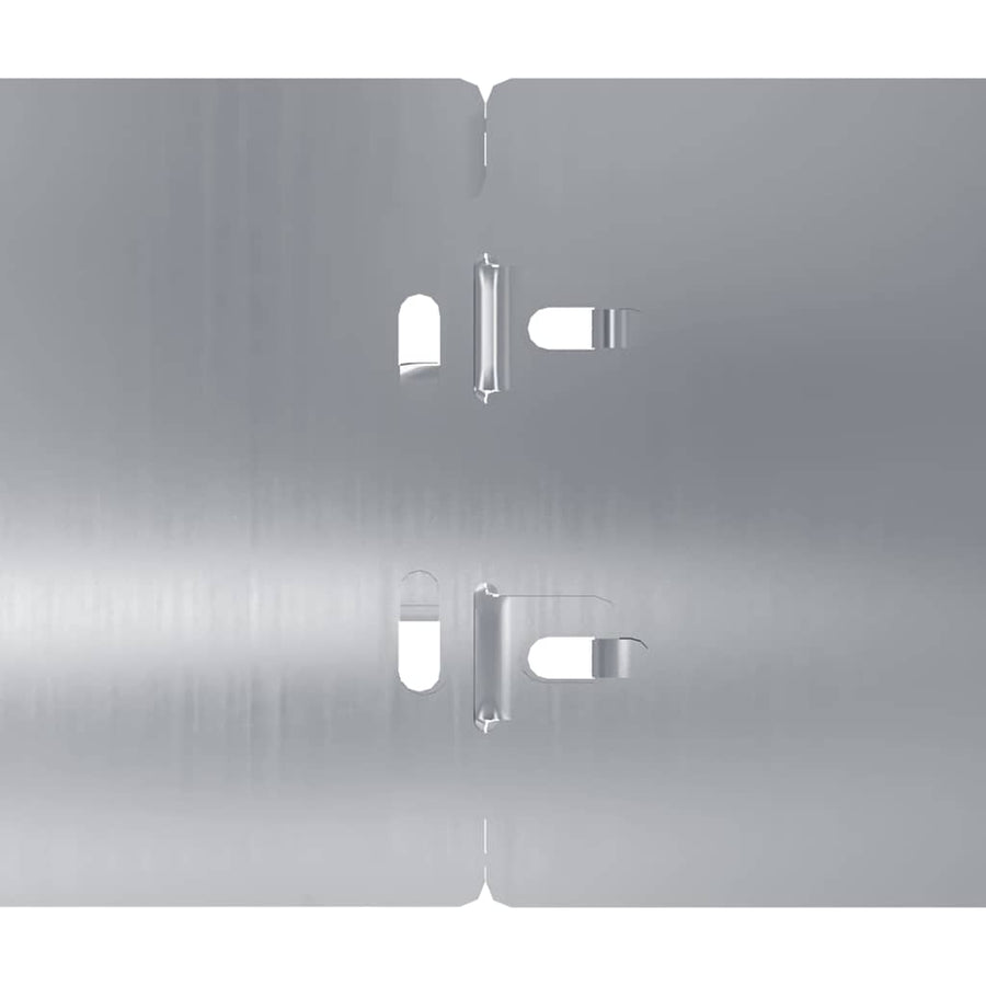Gazonranden 10 st 10x103 cm gegalvaniseerd staal