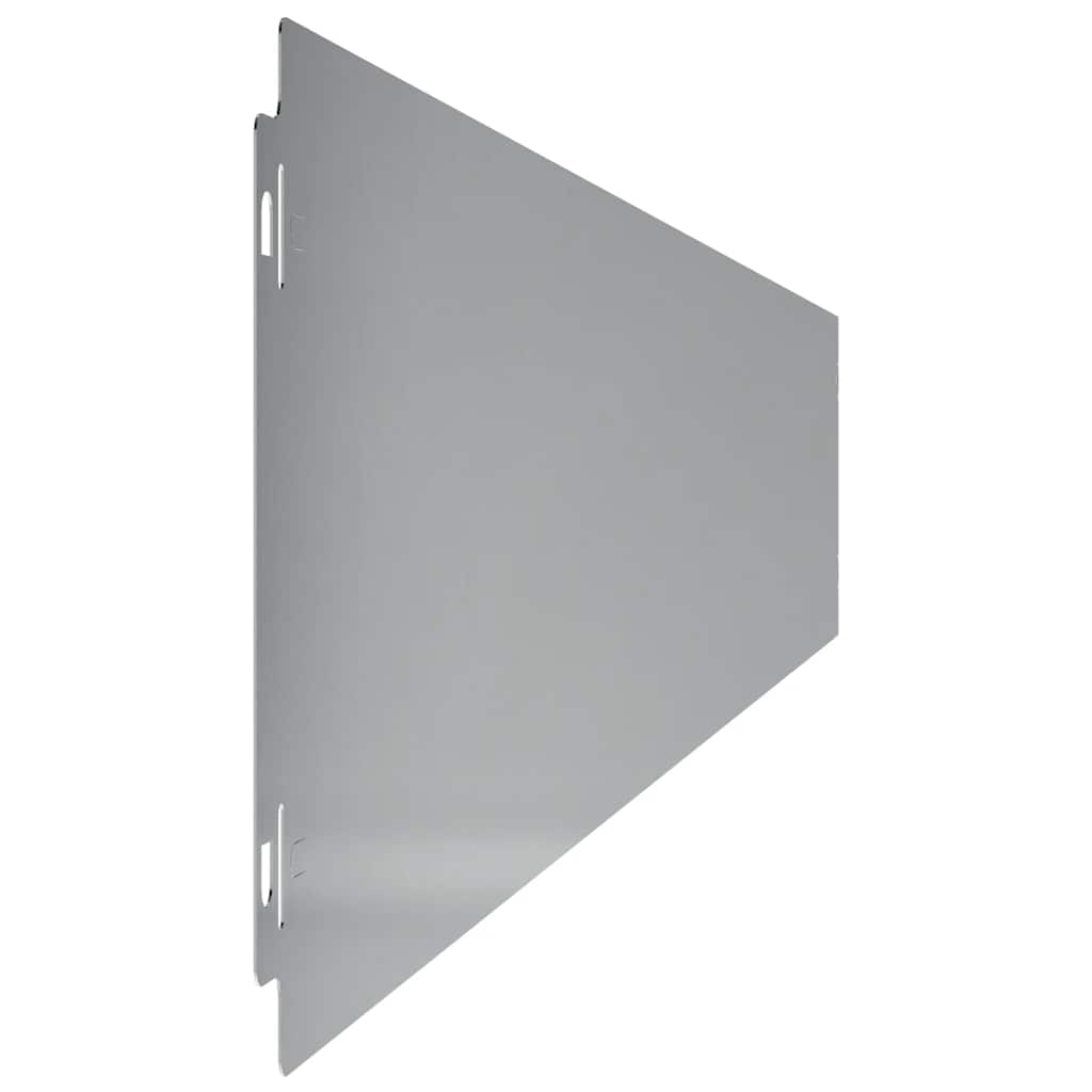 Gazonranden 10 st 15x103 cm gegalvaniseerd staal