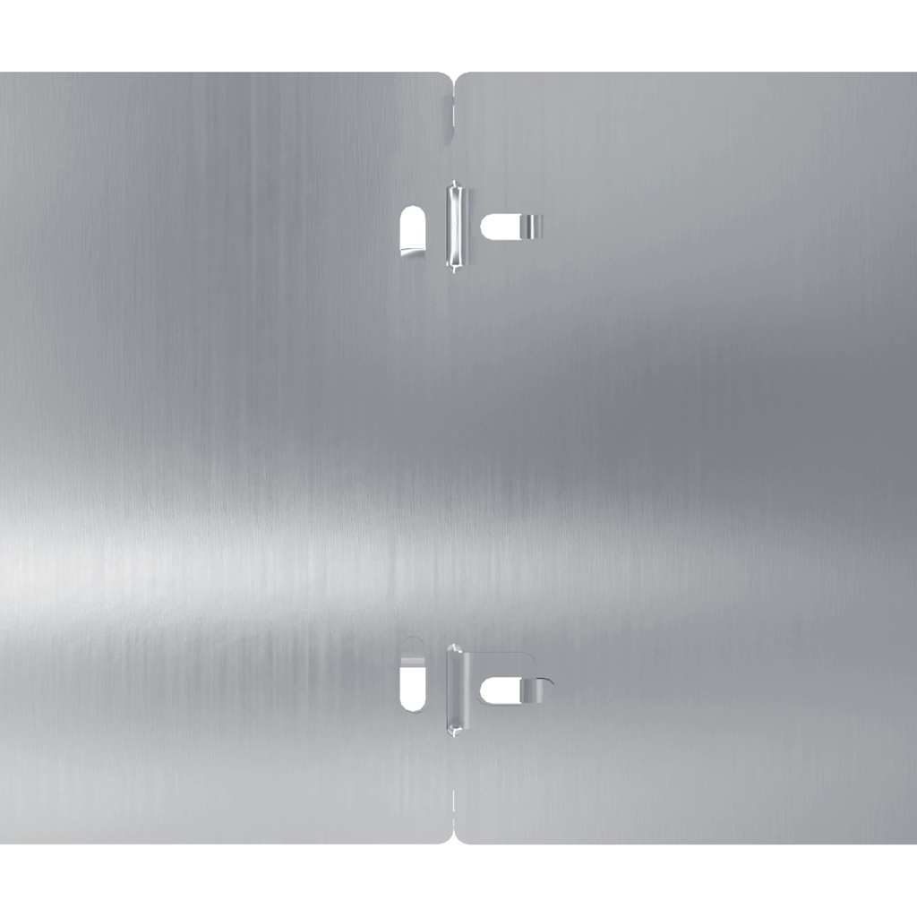 Gazonranden 10 st 15x103 cm gegalvaniseerd staal