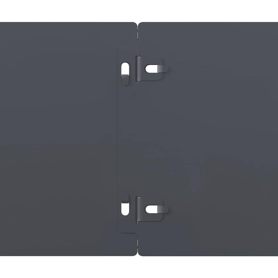 Gazonranden 50 st 15x103 cm koudgewalst staal antraciet