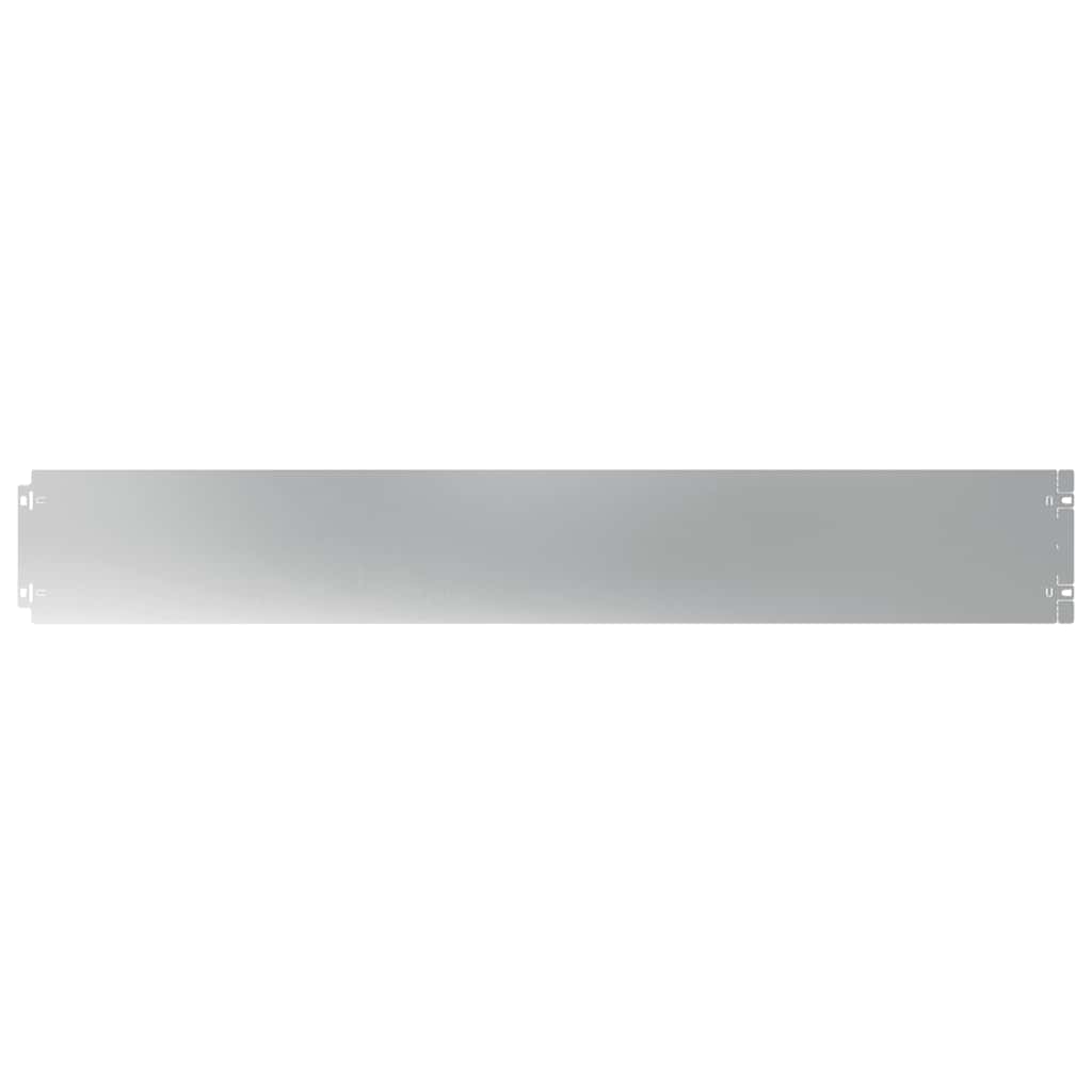 Gazonranden 50 st 15x103 cm gegalvaniseerd staal