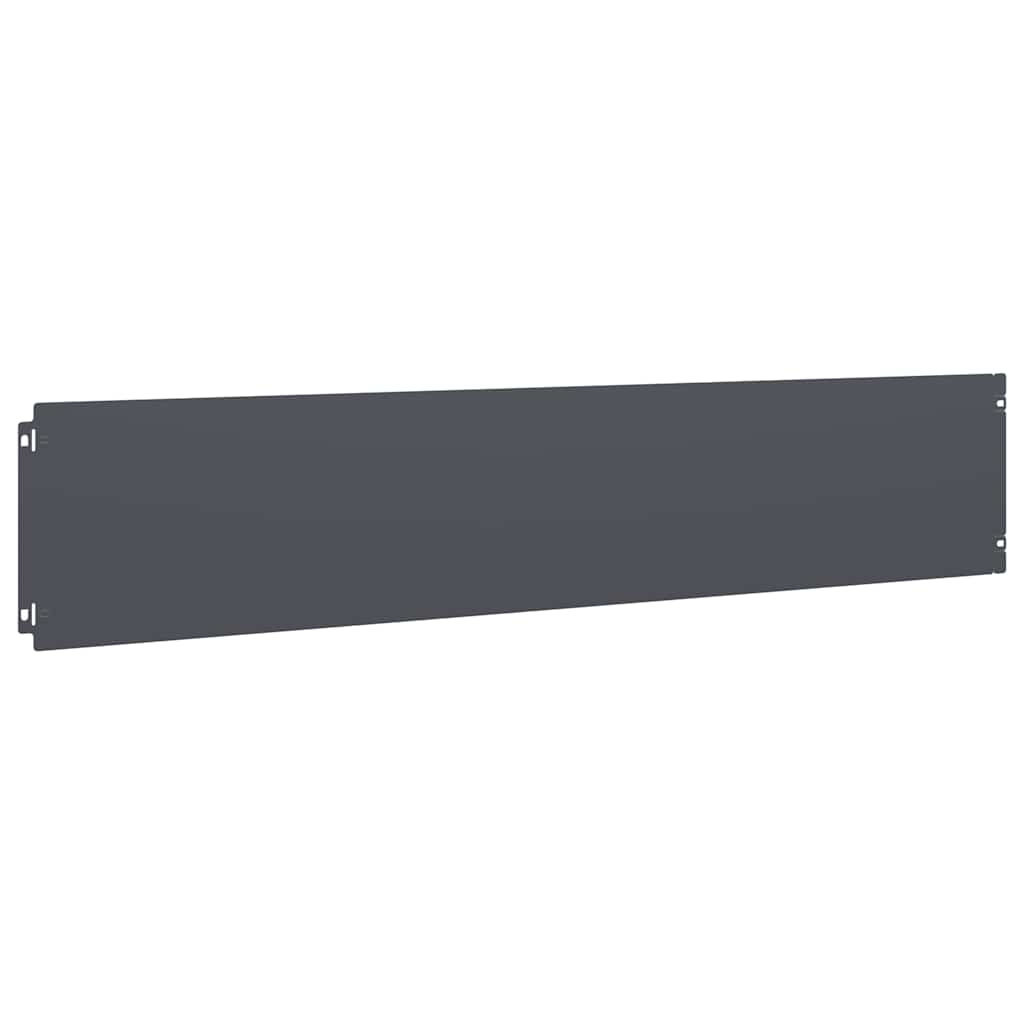 Gazonranden 10 st 20x103 cm koudgewalst staal antraciet