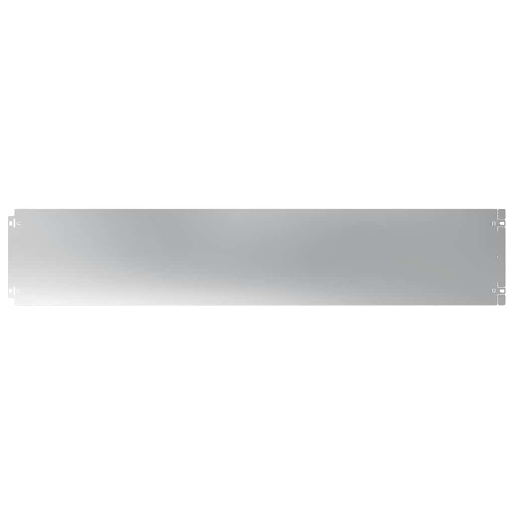 Gazonranden 10 st 20x103 cm gegalvaniseerd staal
