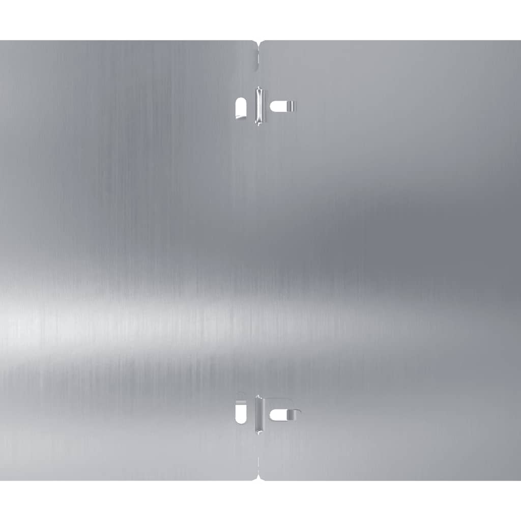Gazonranden 10 st 20x103 cm gegalvaniseerd staal