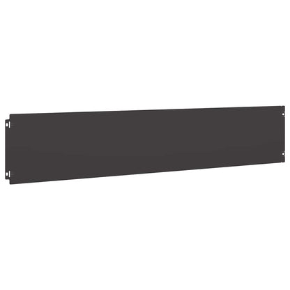 Gazonranden 30 st 20x103 cm koudgewalst staal zwart