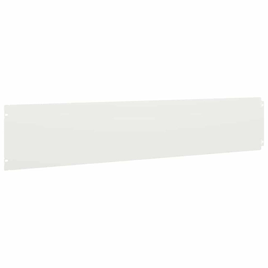 Gazonranden 30 st 20x103 cm koudgewalst staal wit