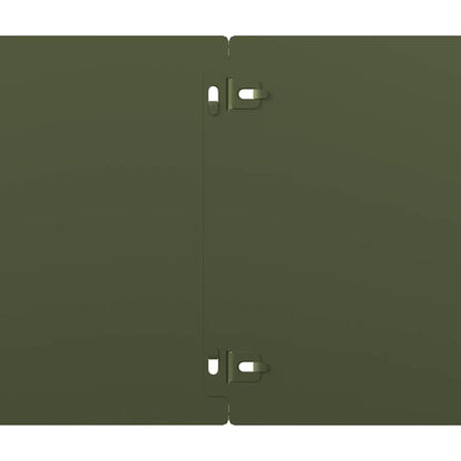 Gazonranden 30 st 20x103 cm koudgewalst staal olijfgroen