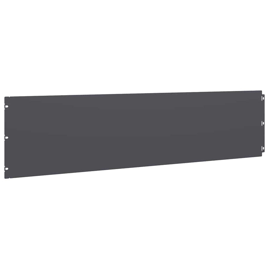 Gazonranden 10 st 25x103 cm koudgewalst staal antraciet