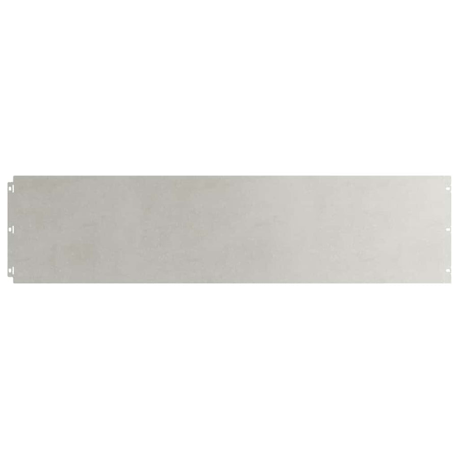 Gazonranden 10 st 25x103 cm roestvrij staal