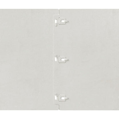 Gazonranden 10 st 25x103 cm roestvrij staal