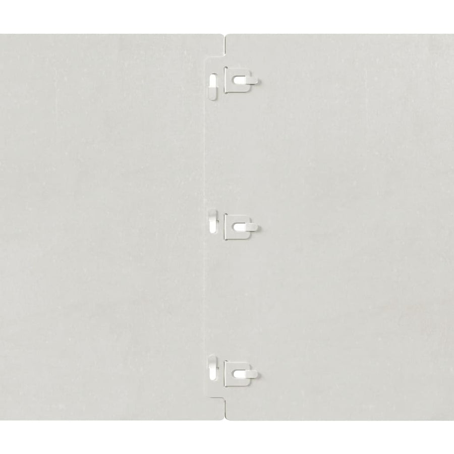 Gazonranden 10 st 25x103 cm roestvrij staal