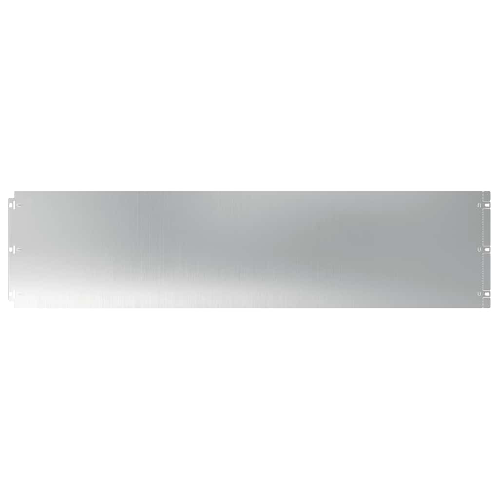 Gazonranden 10 st 25x103 cm gegalvaniseerd staal