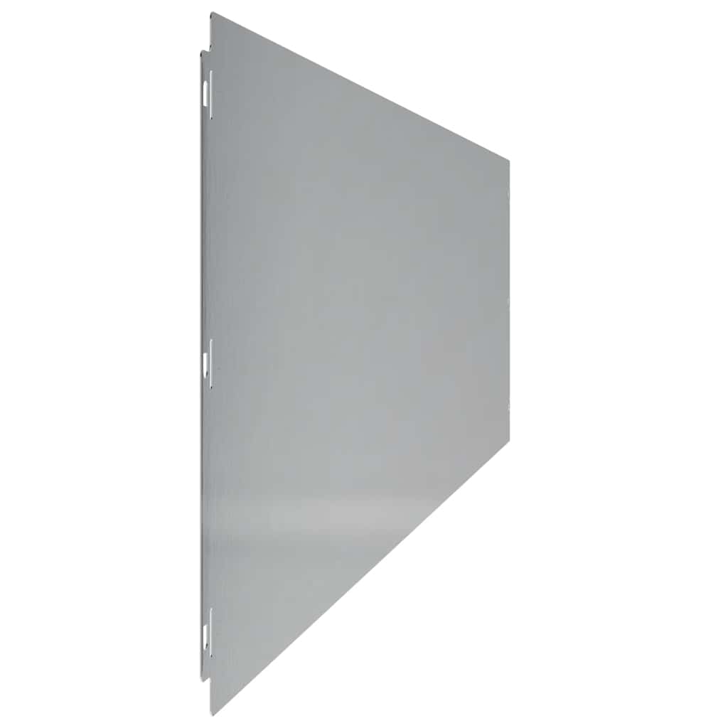 Gazonranden 10 st 25x103 cm gegalvaniseerd staal