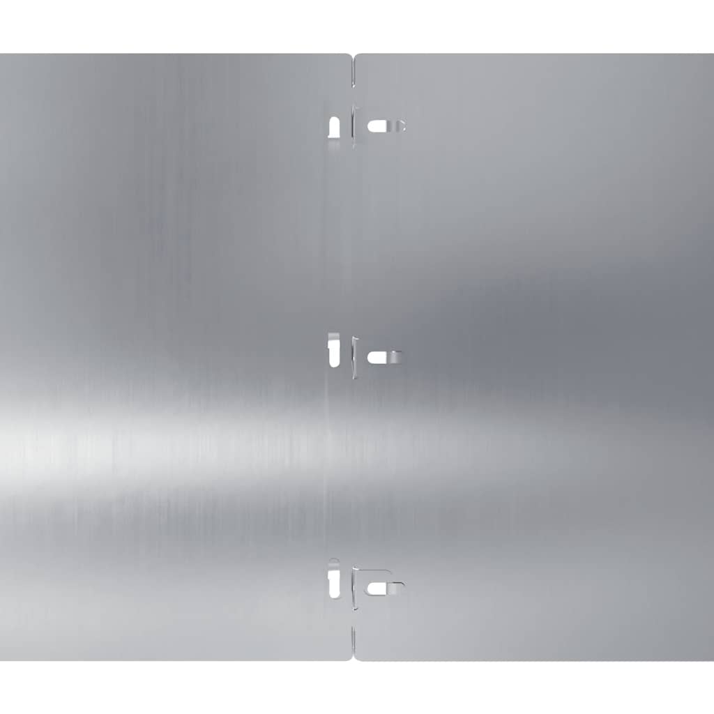 Gazonranden 10 st 25x103 cm gegalvaniseerd staal