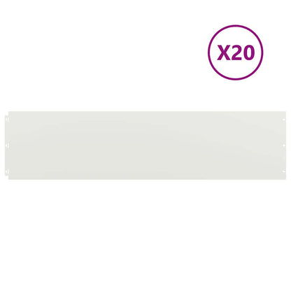 Gazonranden Koudgewalst Staal 20