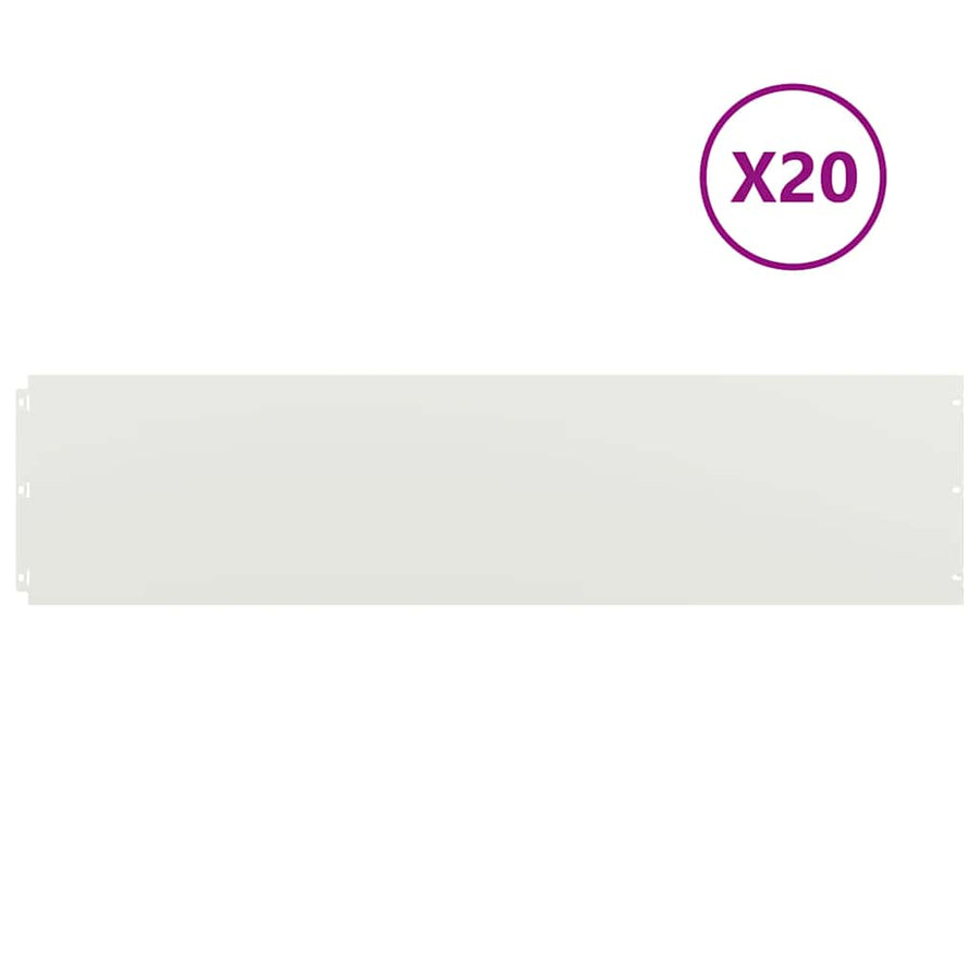 Gazonranden Koudgewalst Staal 20