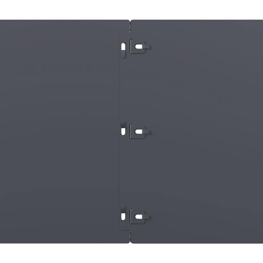 Gazonranden 20 st 25x103 cm koudgewalst staal antraciet