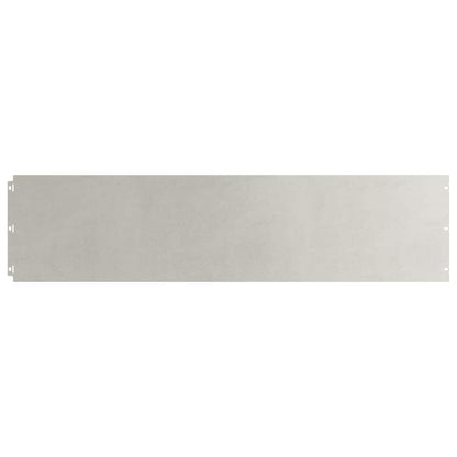 Gazonranden 20 st 25x103 cm roestvrij staal