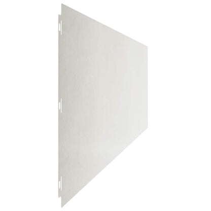 Gazonranden 20 st 25x103 cm roestvrij staal