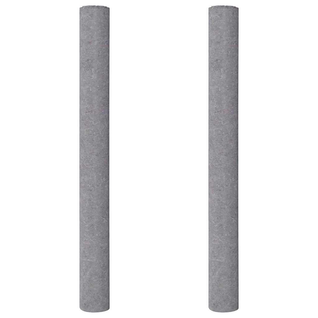 Antislip schildersvlies 2 st 515 cm 220 g/m² grijs