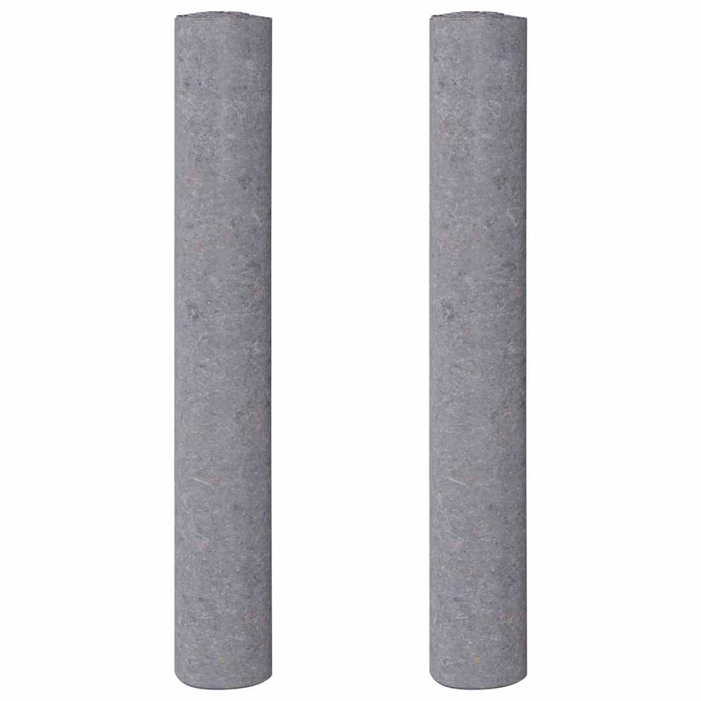 Antislip schildersvlies 2 st 1020 cm 220 g/m² grijs