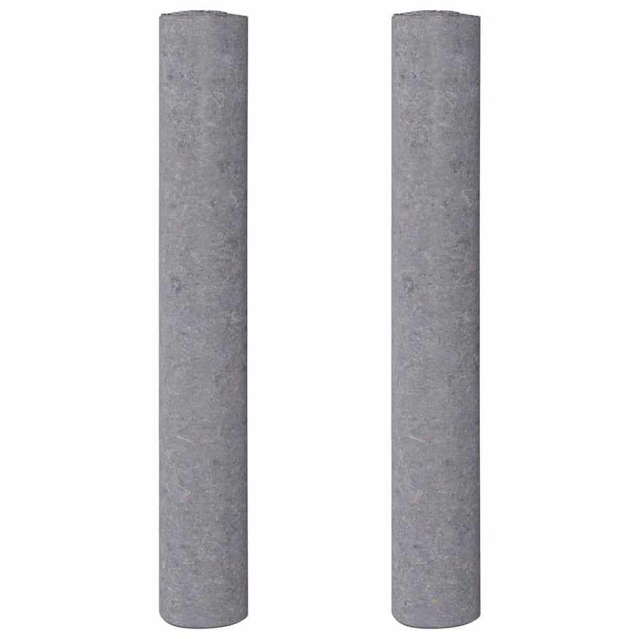 Antislip schildersvlies 2 st 1020 cm 220 g/m² grijs