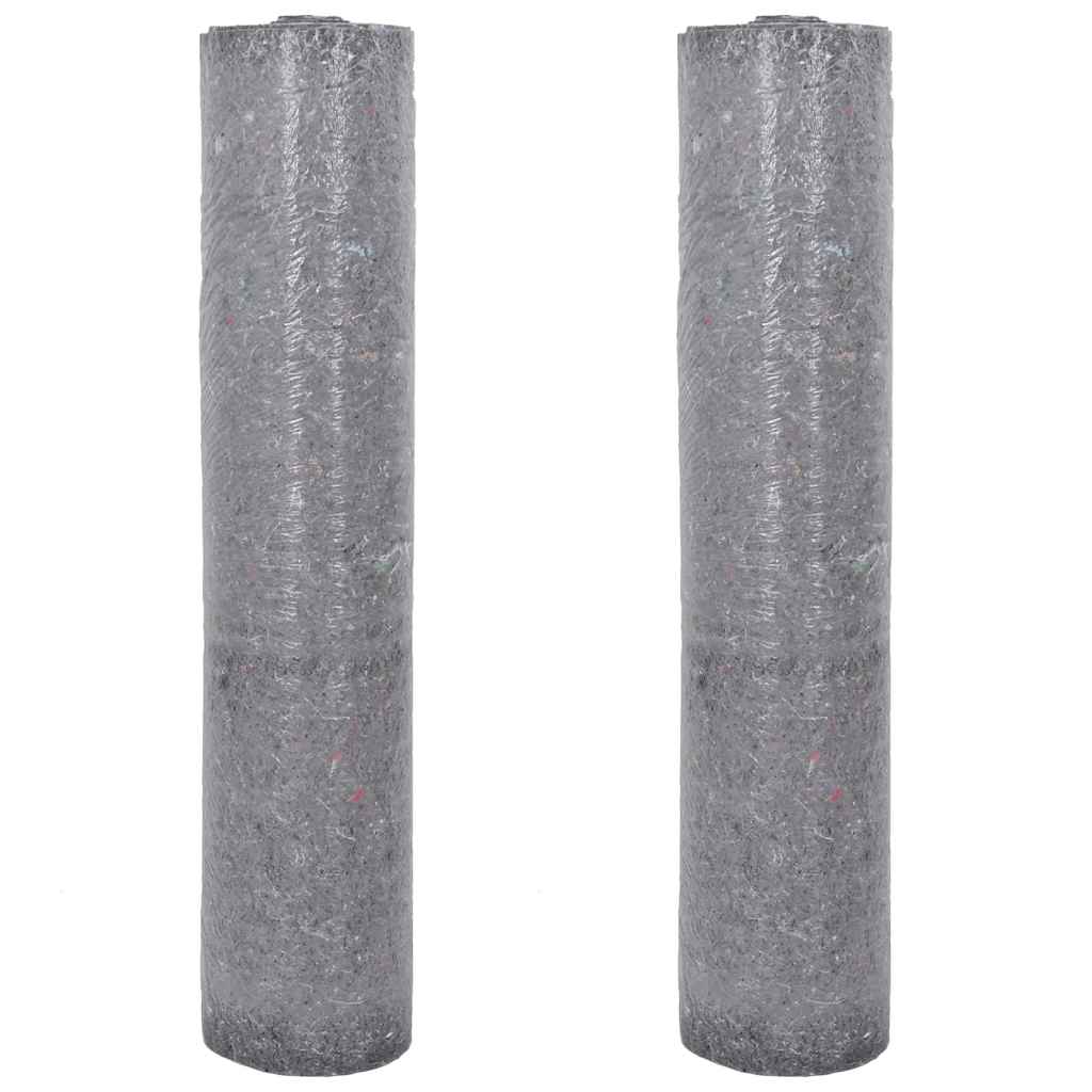 Antislip schildersvlies 2 st 2532 cm 220 g/m² grijs