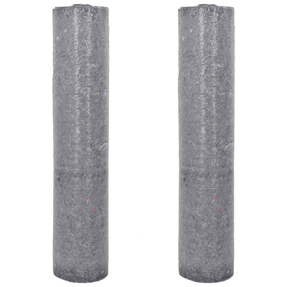 Antislip schildersvlies 2 st 2532 cm 220 g/m² grijs