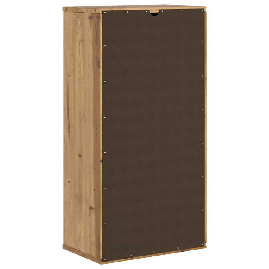 Bijzetkast ODDA 40x24x79 cm massief grenenhout