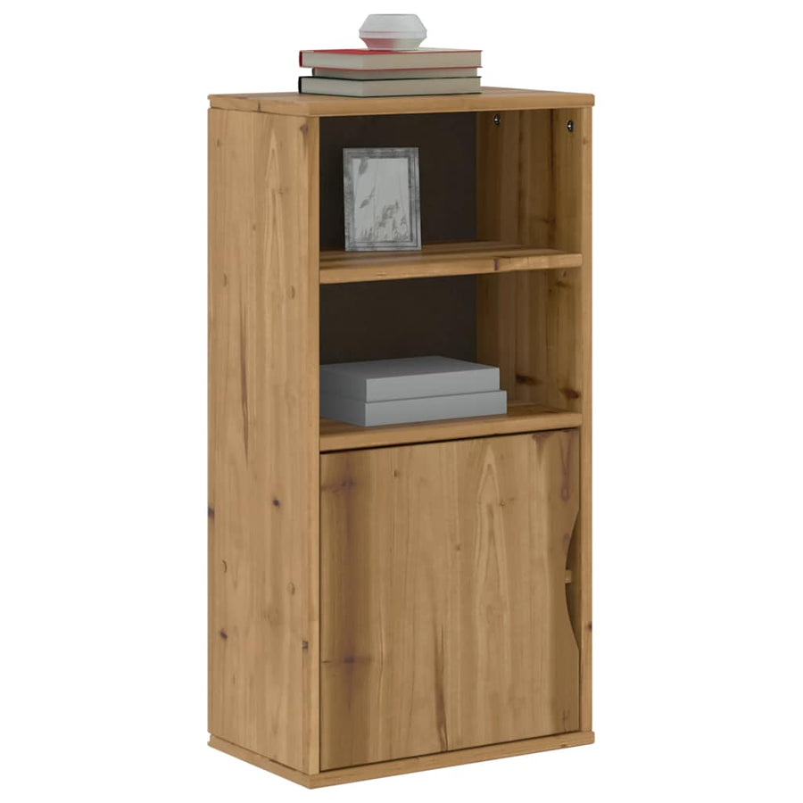 Bijzetkast ODDA 40x24x79 cm massief grenenhout