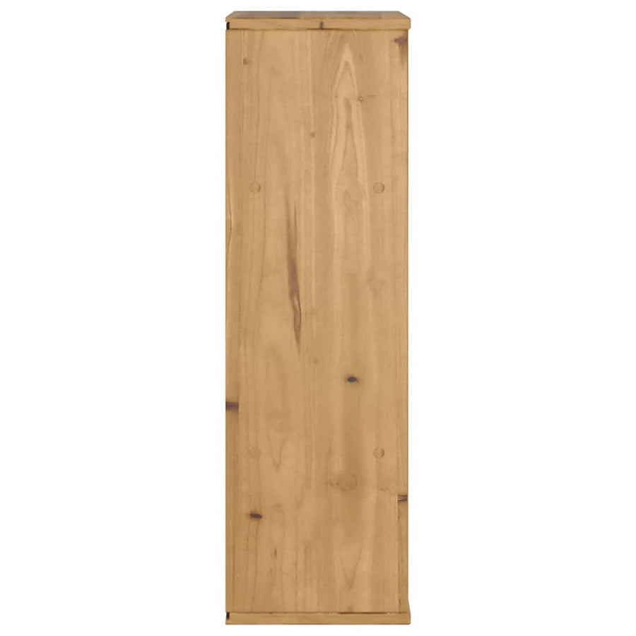 Bijzetkast met lades ODDA 40x24x79 cm massief grenenhout