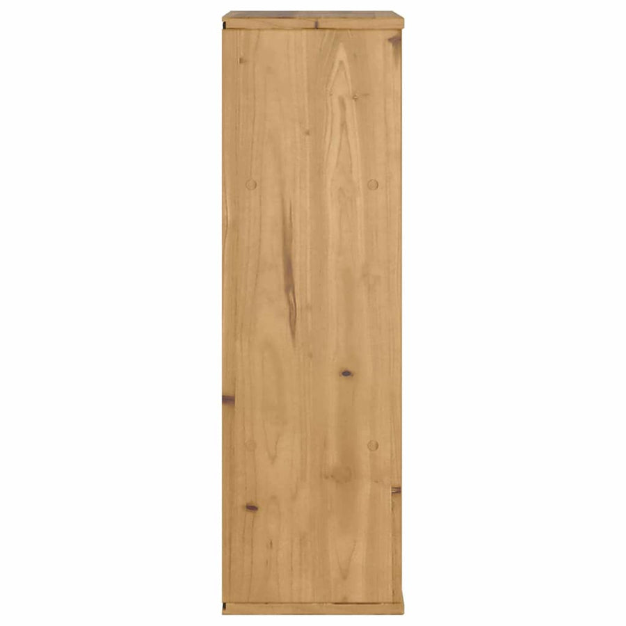 Bijzetkast met lade ODDA 40x24x79 cm massief grenenhout
