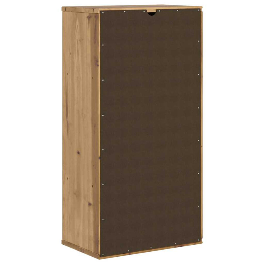 Bijzetkast ODDA 40x24x79 cm massief grenenhout