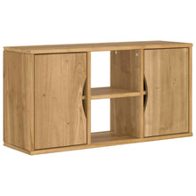 Tv-meubel ODDA 79x24x40 cm massief grenenhout