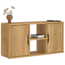 Tv-meubel ODDA 79x24x40 cm massief grenenhout