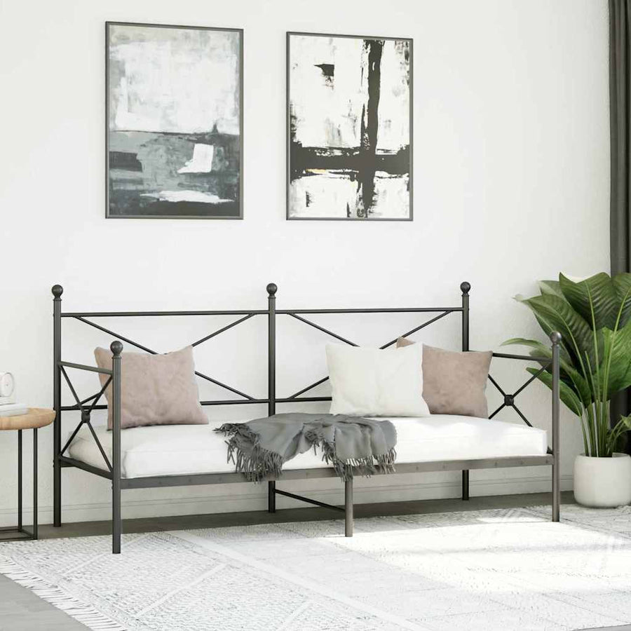 Slaapbank Zonder Matras Staal 75 x 190 cm