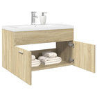 Wastafelkast sonoma eiken 80x38,5x46 cm