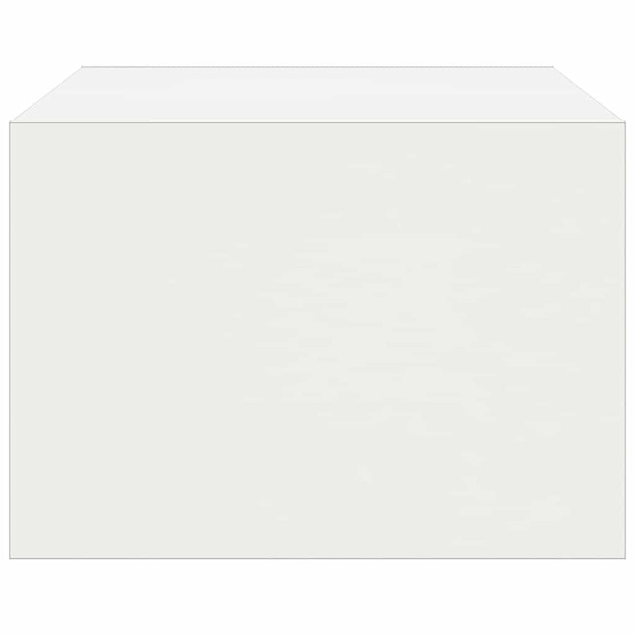 Tv-meubel met LED-verlichting 75x35,5x25 cm wit