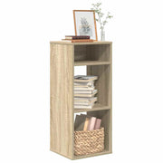 Boekenkast 34x31x80 cm bewerkt hout sonoma eiken