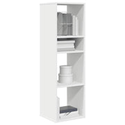 Bookcase 34x31x112 cm treated wood white