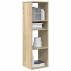 Boekenkast 34x31x112 cm bewerkt hout sonoma eiken
