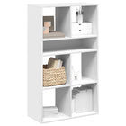 Bookcase 66x31x112 cm treated wood white
