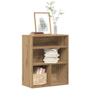 Boekenkast 60x30x71,5 cm bewerkt hout eikenkleur