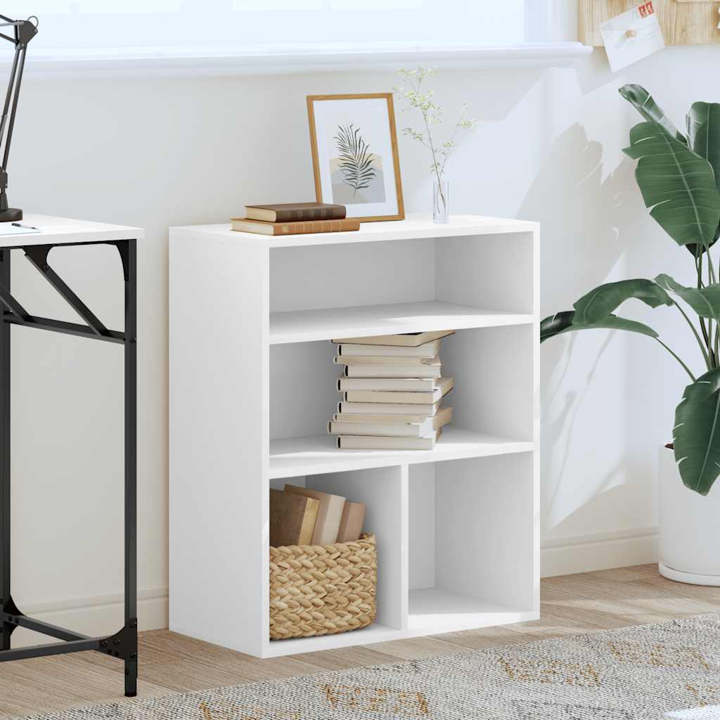 Boekenkast 60X30X71,5 Cm Bewerkt Hout 60 x 30 x 71.5 cm